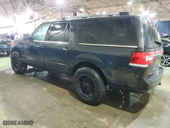 2015 Lincoln Navigator L with VIN 5LMJJ3JT9FEJ00162, listed as a Copart auction lot 84482434 with 160,732 mi miles and Salvage Title. Bid and sale history available at carsss.com. Image 2.