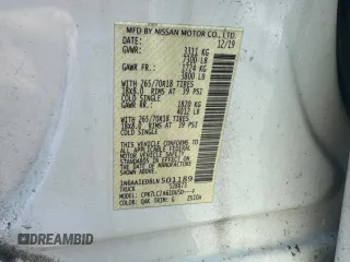 2020 Nissan Titan with VIN 1N6AA1ED8LN5011, listed as a Copart auction lot 67142895 with 132,686 mi miles and Clean title. Bid and sale history available at DreamBid. Image 10.