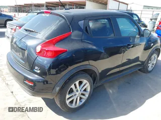 2013 Nissan Juke SV with VIN JN8AF5MRXDT219632, listed as a IAAI auction lot 42232972 with 98,126 mi miles and . Bid and sale history available at carsss.com. Image 4.