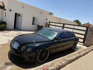 2007 Bentley Flying Spur with VIN SCBBR93W378041112, listed as a Copart auction lot 55945785 with 86,088 mi miles and Clean Title. Bid and sale history available at DreamBid. Image 2.