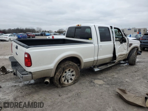 2010 Ford F-250 XL with VIN 1FTSW2AR1AEA31293, listed as a Copart auction lot 85756814 with 118,994 mi miles and Salvage title. Bid and sale history available at DreamBid. Image 3.