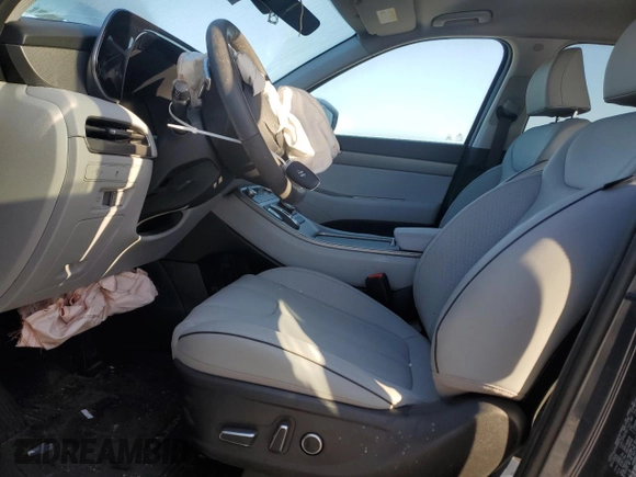 2025 Hyundai Palisade SEL z VIN KM8R24GE9SU867978, wystawiony jako Copart lot #52439355 z przebiegiem Nie podano mil oraz Szkoda całkowita • Salvage title. Historia ofert i sprzedaży dostępna na DreamBid. Obrazek 7.