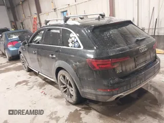 2018 Audi A4 allroad Premium Plus with VIN WA18NAF41JA231869, listed as a IAAI auction lot 41093515 with 1 mi miles. Bid and sale history available at carsss.com. Image 3.