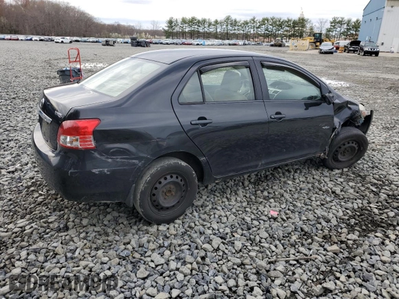 2008 Toyota Yaris with VIN JTDBT923784013411, listed as a Copart auction lot 51851675 with 172,196 mi miles and Salvage Title. Bid and sale history available at carsss.com. Image 3.