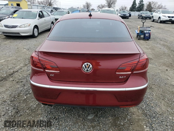 2014 Volkswagen CC R-Line with VIN WVWBP7AN5EE526531, listed as a Copart auction lot 86204964 with 96,521 mi miles and Salvage Title. Bid and sale history available at carsss.com. Image 6.