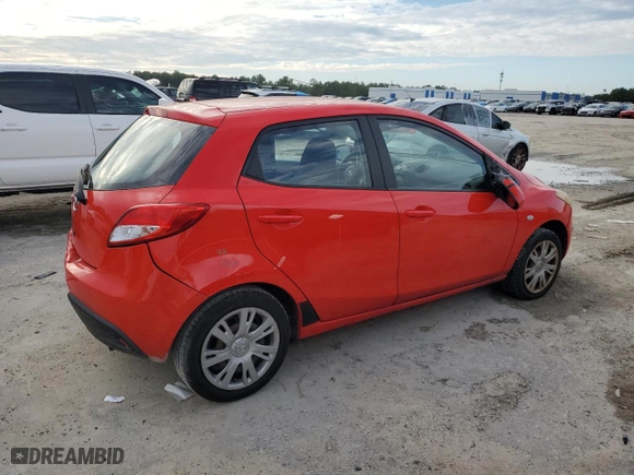 2013 Mazda Mazda2 Sport with VIN JM1DE1KZ9D0170156, listed as a Copart auction lot 74769454 with 187,761 mi miles and Salvage Title. Bid and sale history available at carsss.com. Image 3.