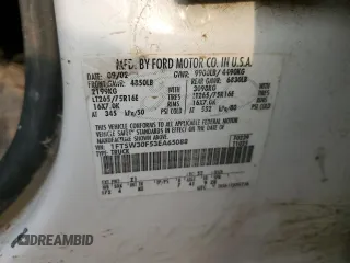 2003 Ford F-350 XL with VIN 1FTSW30F53EA65088, listed as a Copart auction lot 52454525 with 134,241 mi miles and Salvage Title. Bid and sale history available at DreamBid. Image 12.