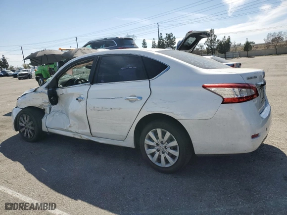 2013 Nissan Sentra SL with VIN 3N1AB7AP4DL719797, listed as a Copart auction lot 53000675 with 0 mi miles and Salvage Title. Bid and sale history available at carsss.com. Image 2.