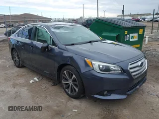 2015 Subaru Legacy Limited z VIN 4S3BNBL63F3031742, wystawiony jako IAAI lot #41891697 z przebiegiem 126 287 mil mil oraz . Historia ofert i sprzedaży dostępna na DreamBid. Obrazek 1.
