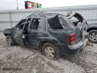 2002 Chevrolet TrailBlazer LS with VIN 1GNDT13S222530075, listed as a Copart auction lot 44366625 with 0 mi miles and Salvage Title. Bid and sale history available at carsss.com. Image 2.