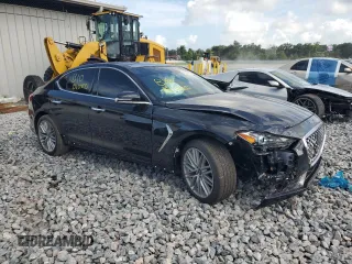 2020 Genesis G70 2.0T with VIN KMTG34LA4LU050982, listed as a Copart auction lot 65561875 with 21,111 mi miles and Clean title. Bid and sale history available at DreamBid. Image 4.
