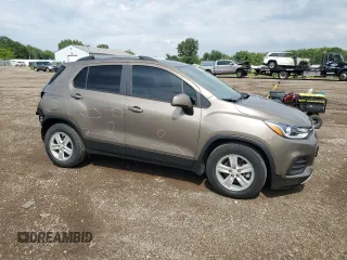 2021 Chevrolet Trax LT with VIN KL7CJLSB4MB357568, listed as a Copart auction lot 61654405 with 51,809 mi miles and Salvage title. Bid and sale history available at DreamBid. Image 4.