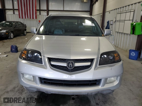 2005 Acura MDX with VIN 2HNYD18205H512521, listed as a Copart auction lot 43336205 with 264,949 mi miles and Salvage Title. Bid and sale history available at carsss.com. Image 5.