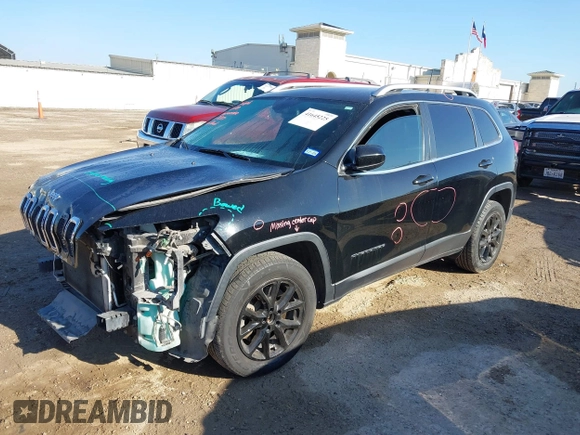 2018 Jeep Cherokee Latitude Plus with VIN 1C4PJLLB1JD513441, listed as a IAAI auction lot 41645225 with 123,986 mi miles and . Bid and sale history available at DreamBid. Image 23.