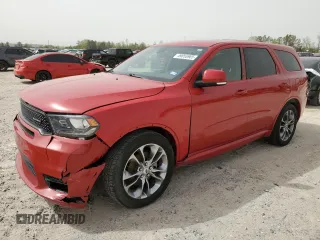 2020 Dodge Durango GT with VIN 1C4RDHDGXLC145812, listed as a Copart auction lot 49855965 with 113,462 mi miles and Salvage Title. Bid and sale history available at DreamBid. Image 1.