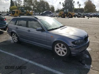 2003 BMW 3 Series 325i with VIN WBAEN33413PC12375, listed as a Copart auction lot 80742434 with 168,770 mi miles and Salvage Title. Bid and sale history available at carsss.com. Image 4.