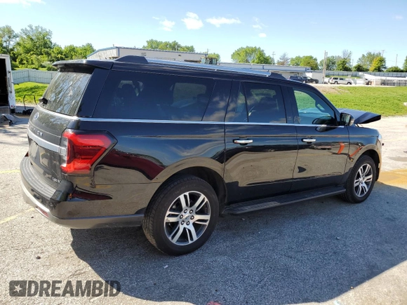 2024 Ford Expedition Max Limited с VIN 1FMJK1K81REA65202, выставлен на аукционе Copart как лот 57510445 с пробегом 45 982 миль миль и Чистый • Clean title. История ставок и продаж доступна на DreamBid. Изображение 3.