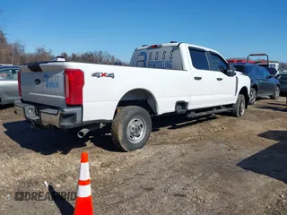 2023 Ford Super Duty F-250 SRW XL with VIN 1FT7W2BA4PEC97513, listed as a IAAI auction lot 41621677 with Not Provided miles. Bid and sale history available at carsss.com. Image 4.