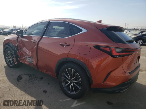 2022 Lexus NX with VIN JTJADCAZ7N2002974, listed as a Copart auction lot 83028284 with 17,117 mi miles and Salvage Title. Bid and sale history available at carsss.com. Image 2.