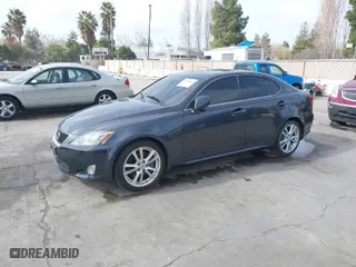 2006 Lexus IS 350 Auto with VIN JTHBE262765006824, listed as a IAAI auction lot 41608050 with 175,582 mi miles. Bid and sale history available at carsss.com. Image 2.