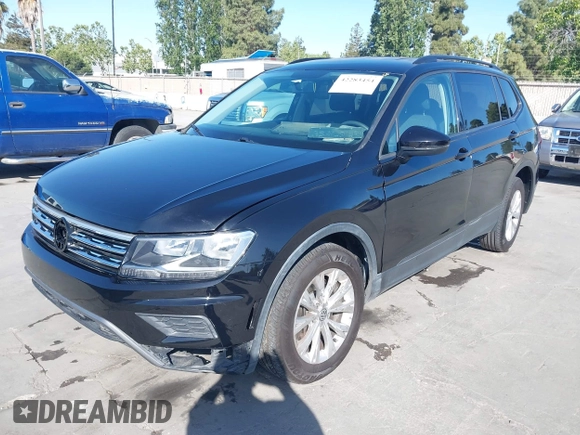 2018 Volkswagen Tiguan S with VIN 3VV1B7AX1JM091928, listed as a IAAI auction lot 42283454 with 53,650 mi miles and . Bid and sale history available at DreamBid. Image 6.