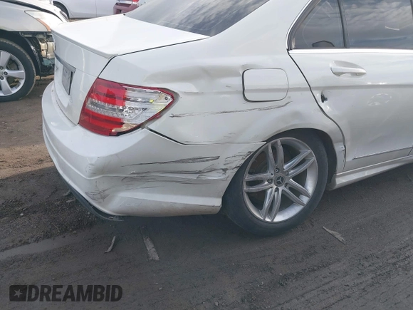 2012 Mercedes-Benz C 250 Sport with VIN WDDGF4HB4CR191843, listed as a IAAI auction lot 41648071 with 138,178 mi miles and . Bid and sale history available at DreamBid. Image 6.