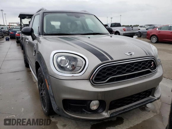 2018 MINI Countryman Cooper S with VIN WMZYT3C37J3D99610, listed as a Copart auction lot 74828654 with 48,243 mi miles and Salvage Title. Bid and sale history available at carsss.com. Image 5.