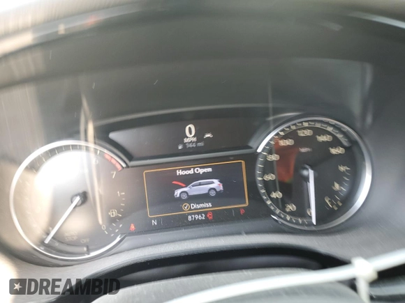 2020 Cadillac XT6 FWD Premium Luxury with VIN 1GYKPCRSXLZ122143, listed as a Copart auction lot 70799484 with 87,962 mi miles and Salvage Title. Bid and sale history available at carsss.com. Image 9.