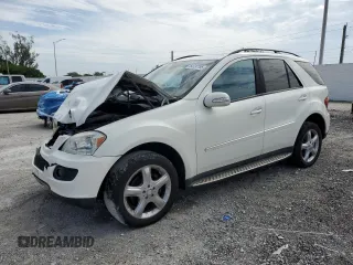 2008 Mercedes-Benz M 350 with VIN 4JGBB86E38A368310, listed as a Copart auction lot 64737785 with Not provided miles and Salvage title. Bid and sale history available at DreamBid. Image 1.