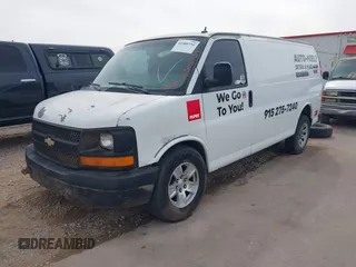 2011 Chevrolet Express Cargo z VIN 1GCSGAFX0B1134471, wystawiony jako IAAI lot #41508754 z przebiegiem 224 515 mil mil oraz . Historia ofert i sprzedaży dostępna na DreamBid. Obrazek 2.
