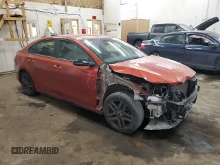 2021 Kia Forte GT-Line with VIN 3KPF34AD7ME401066, listed as a Copart auction lot 44396335 with 114,538 mi miles and Salvage Title. Bid and sale history available at carsss.com. Image 4.