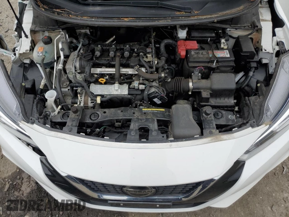 2022 Nissan Versa S с VIN 3N1CN8DV4NL839908, выставлен на аукционе Copart как лот 58776235 с пробегом 48 961 миль миль и Списание • Salvage title. История ставок и продаж доступна на DreamBid. Изображение 11.