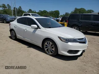 2017 Acura ILX w/Premium Pkg with VIN 19UDE2F7XHA014689, listed as a Copart auction lot 53124125 with 85,663 mi miles and Salvage Title. Bid and sale history available at carsss.com. Image 4.