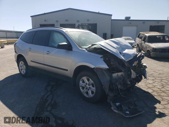 2017 Chevrolet Traverse LS with VIN 1GNKRFED7HJ269154, listed as a Copart auction lot 52735235 with Not Provided miles and Salvage Title. Bid and sale history available at carsss.com. Image 4.