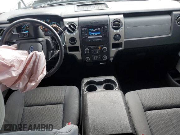2014 Ford F-150 XL with VIN 1FTEW1CM7EFA71547, listed as a Copart auction lot 56948915 with Not provided miles and Salvage title. Bid and sale history available at DreamBid. Image 8.