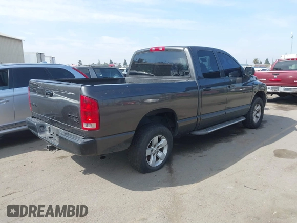 2002 Dodge 1500 with VIN 1D7HU18NX2S607033, listed as a IAAI auction lot 41644160 with 143,736 mi miles and . Bid and sale history available at DreamBid. Image 4.