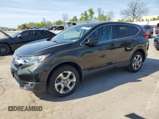 2017 Honda CR-V EX-L with VIN 2HKRW2H80HH640428, listed as a Copart auction lot 53901235 with 96,750 mi miles and Salvage Title. Bid and sale history available at carsss.com. Image 1.