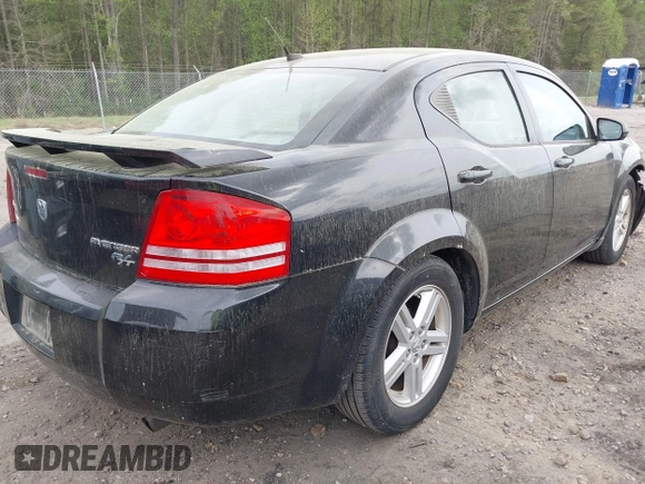 2010 Dodge Avenger R/T with VIN 1B3CC5FB1AN200983, listed as a IAAI auction lot 41959344 with 121,934 mi miles and . Bid and sale history available at DreamBid. Image 4.