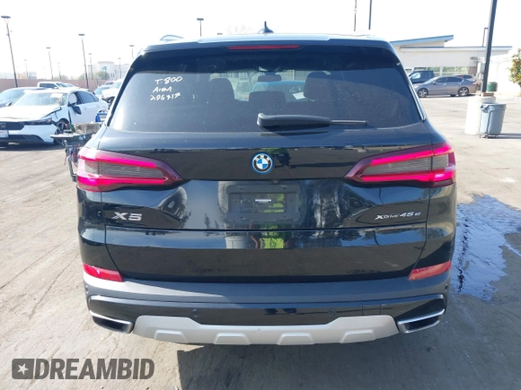 2022 BMW X5 xDrive45e with VIN 5UXTA6C08N9K85766, listed as a IAAI auction lot 41461039 with 95,003 mi miles. Bid and sale history available at carsss.com. Image 17.
