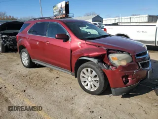 2010 Chevrolet Equinox LT w/2LT with VIN 2CNFLPEY0A6374783, listed as a Copart auction lot 82137894 with 206,590 mi miles and Salvage Title. Bid and sale history available at carsss.com. Image 4.