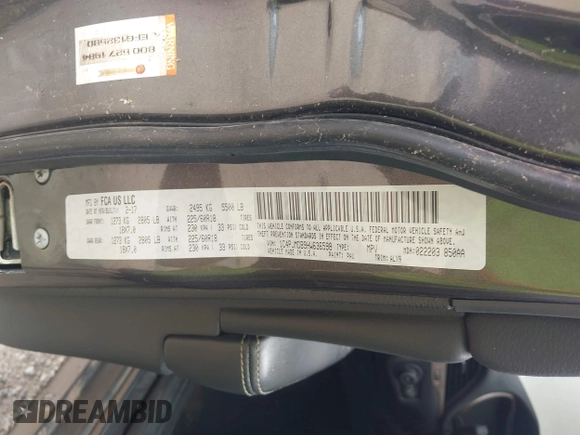 2017 Jeep Cherokee Limited с VIN 1C4PJMDB9HW636598, выставлен на аукционе IAAI как лот 42239206 с пробегом Не указан миль и . История ставок и продаж доступна на DreamBid. Изображение 9.
