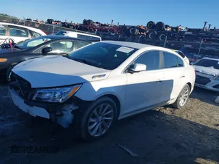 2015 Buick LaCrosse Leather with VIN 1G4GB5G30FF249390, listed as a IAAI auction lot 41613695 with 111,418 mi miles. Bid and sale history available at carsss.com. Image 15.