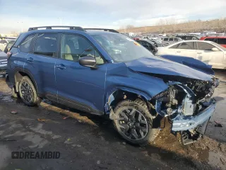 2025 Subaru Forester Premium with VIN JF2SLDBC4SH418498, listed as a Copart auction lot 44838055 with 0 mi miles and Salvage Title. Bid and sale history available at carsss.com. Image 4.