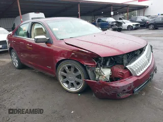 2007 Lincoln MKZ with VIN 3LNHM28T37R645863, listed as a IAAI auction lot 41472702 with 1 mi miles. Bid and sale history available at carsss.com. Image 1.