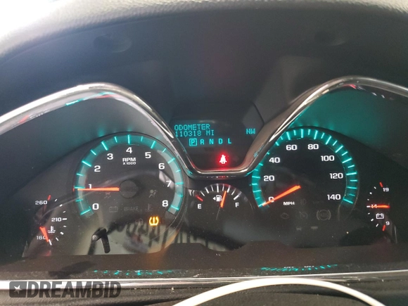 2016 Chevrolet Traverse LT with VIN 1GNKVGKD7GJ292258, listed as a Copart auction lot 52414465 with 110,318 mi miles and Salvage Title. Bid and sale history available at DreamBid. Image 9.