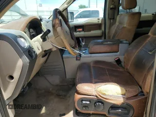 2006 Ford F-150 XLT with VIN 1FTPW14V06KC21359, listed as a Copart auction lot 62238015 with 281,038 mi miles and Salvage title. Bid and sale history available at DreamBid. Image 7.