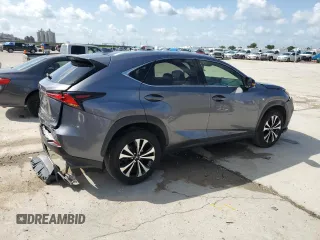 2019 Lexus NX 300 with VIN JTJBARBZ4K2203564, listed as a Copart auction lot 61621605 with 117,065 mi miles and Salvage title. Bid and sale history available at DreamBid. Image 3.