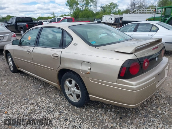 2005 Chevrolet Impala LS z VIN 2G1WH52K059246910, wystawiony jako IAAI lot #42288033 z przebiegiem 184 887 mil mil oraz . Historia ofert i sprzedaży dostępna na DreamBid. Obrazek 3.