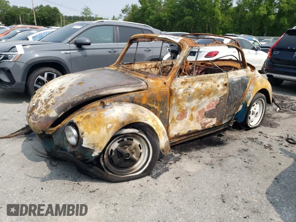 1973 Volkswagen Beetle с VIN 1532806308, выставлен на аукционе Copart как лот 59843825 с пробегом Не указан миль и Чистый • Clean title. История ставок и продаж доступна на DreamBid. Изображение 1.
