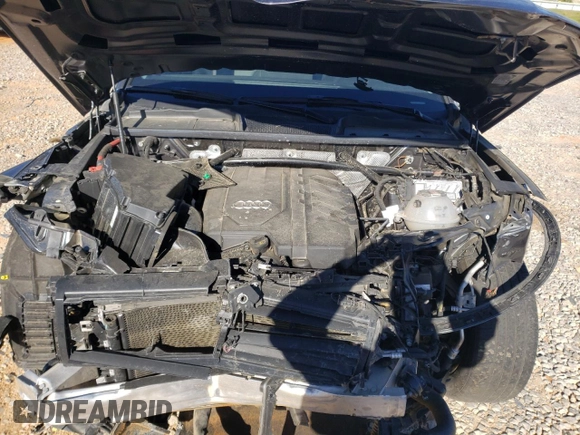 2022 Audi Q5 S line Premium Plus with VIN WA1EAAFY7N2050583, listed as a Copart auction lot 49108475 with 34,090 mi miles and Salvage Title. Bid and sale history available at DreamBid. Image 13.